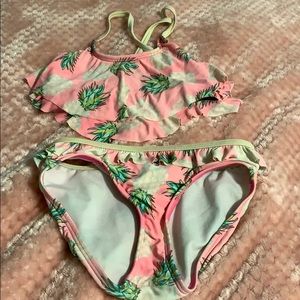 “Pineapple bathing suit” for kids